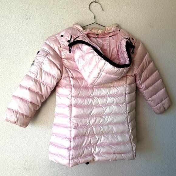 Moncler Designer Down Fill Puffer Jacket Girls Small - Picture 3 of 7